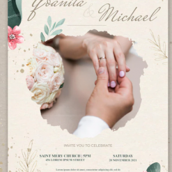 [Giá Xưởng] Bảng Tên Đám Cưới Có Hình Theo Yêu Cầu MC52