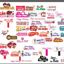 [Giá Xưởng] Hashtag Cầm Tay Đám Cưới Nhanh Lấy Liền MC122