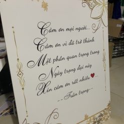 [Giá Xưởng] Bảng Tên Đám Cưới Đẹp – Độc – Rẻ Có Thể Chỉnh Sửa Theo Yêu Cầu M21