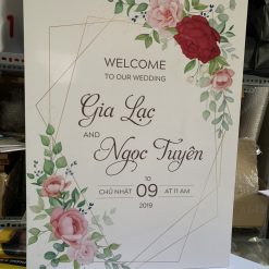 [Giá Xưởng] Bảng Tên Tân Hôn Đẹp – Độc – Rẻ Có Thể Chỉnh Sửa Theo Yêu Cầu M23
