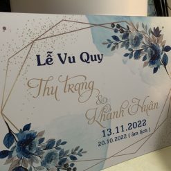 [Giá Xưởng] Bảng Tên Đám Cưới Ngang Đẹp