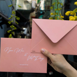 [Giá Xưởng] Thiệp Cưới Hiện Đại Phương Tây Đẹp Mẫu B0003